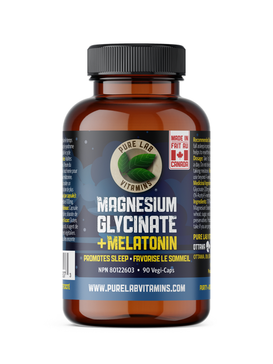 Magnesium Glycinate + Melatonin 90 vegi-caps