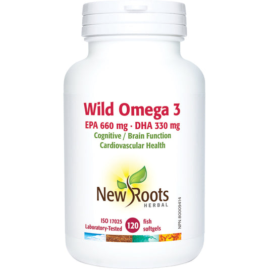 Wild Omega 3 EPA 660 mg DHA 330 mg 120 softgels