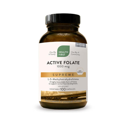 HF - Actif Folate Suprême, 100 gélules végétales