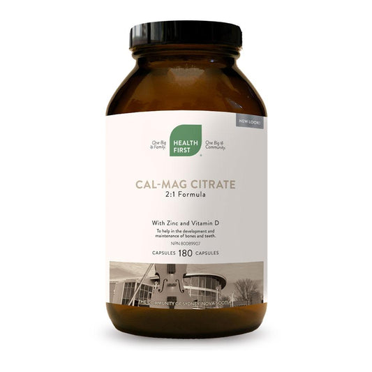 HF - Cal-Mag Citrate, 180 gélules