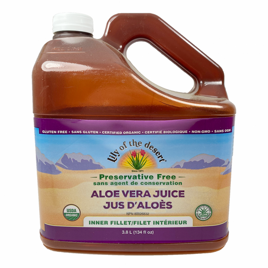 Aloe Vera Juice Inner Fillet 3.78L