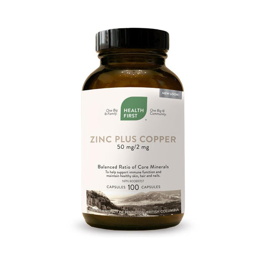 HF - Zinc Plus Copper, 100 capsules