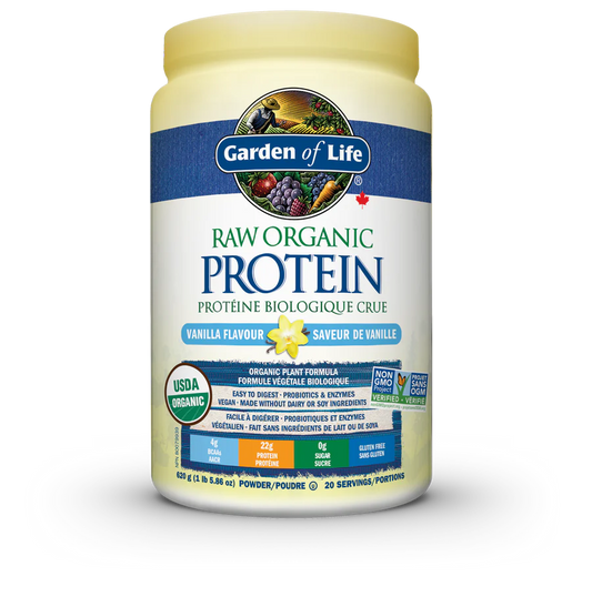 Raw Organic Protein - Vanilla 620g