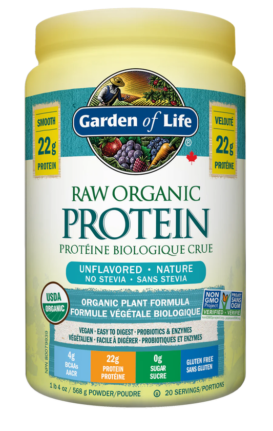 Raw Organic Protein - Unflavored 568g